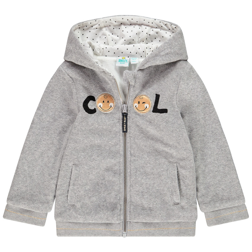Sudadera con capucha Smiley Baby 