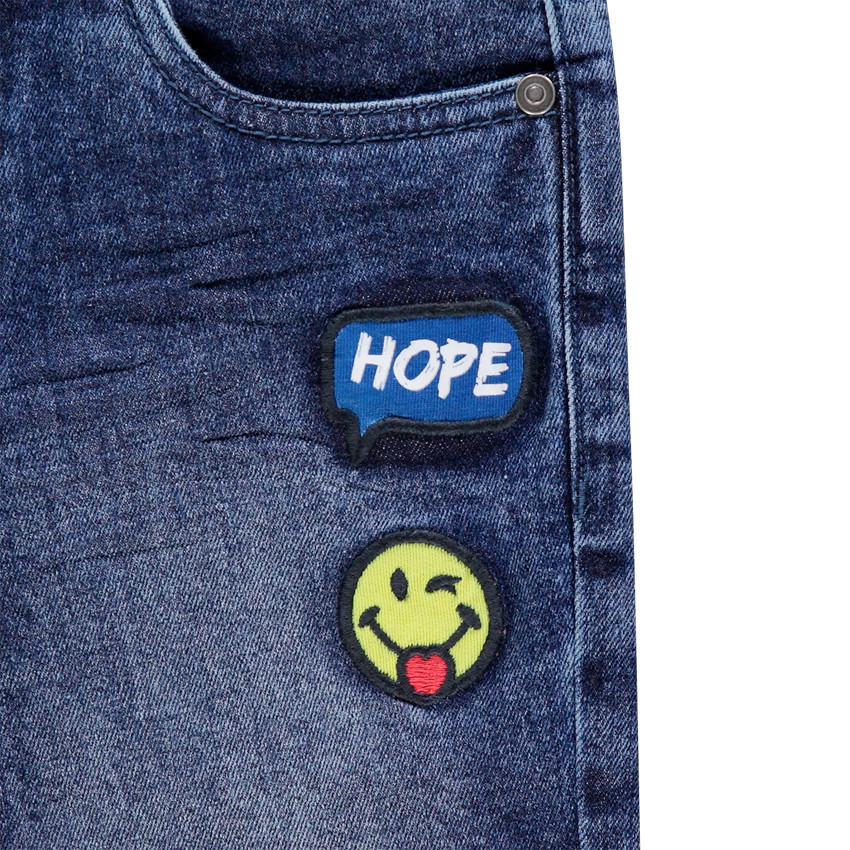 Bermudas vaqueras efecto lavado SmileyWorld 