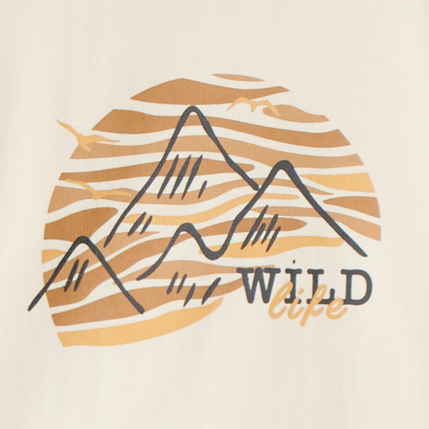 Conjunto de sudadera con diseño + joggers para niño 