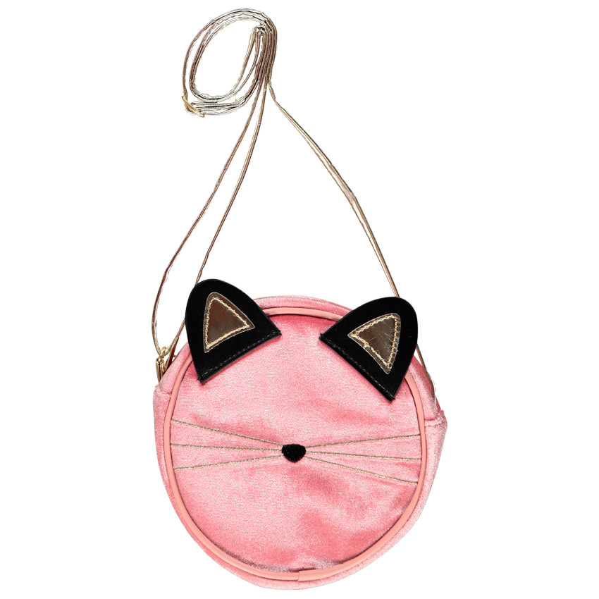 Bolso bandolera de terciopelo en forma de gato  Additional Bolso bandolera de terciopelo en forma de gato