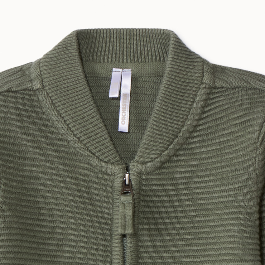 Chaleco de punto fantasía con bolsillos para bebé niño 