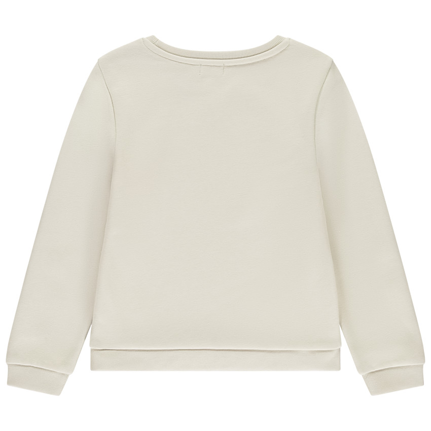Sudadera de felpa estampada para niña 