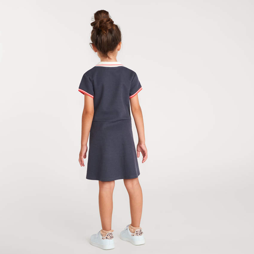 Ropa de tenis para niña de manga corta con bordado de Hello Kitty. 