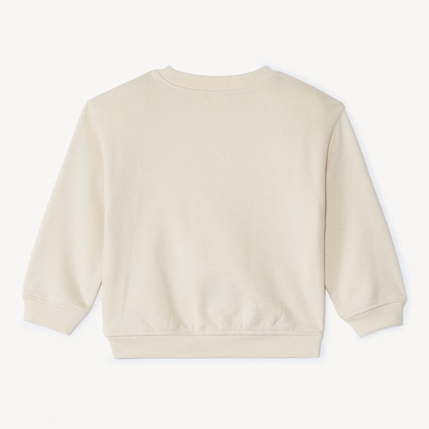 Sudadera de felpa oversize estampada para bebé niño 