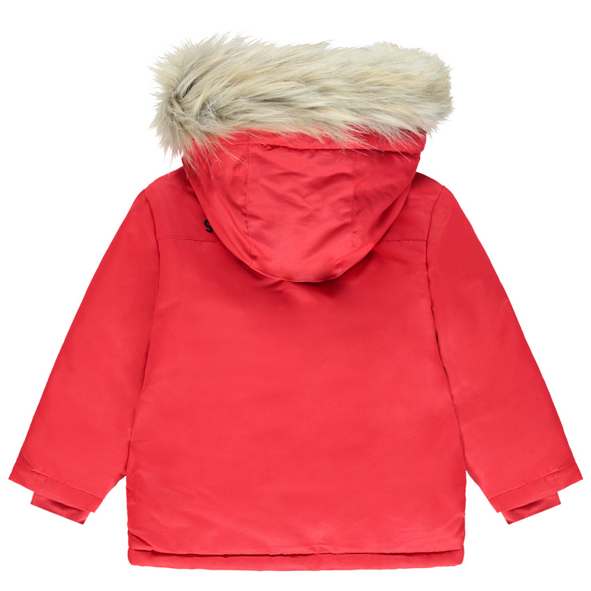 Cazadora de esquí con forro polar y pelo sintético desmontable 