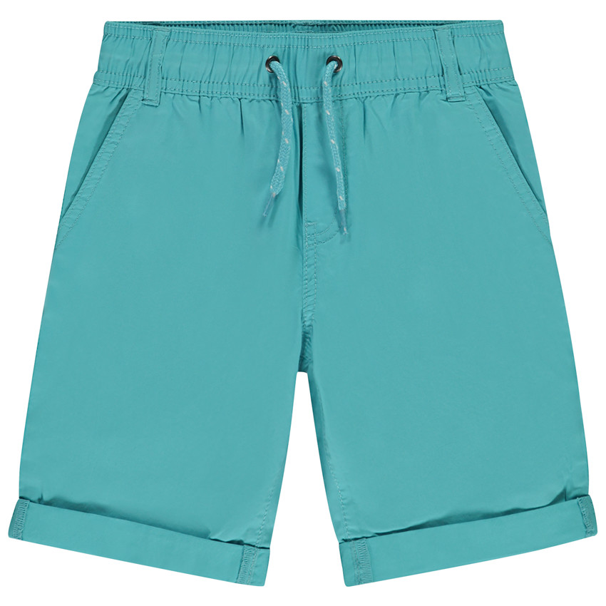 Bermuda liso de popelín para niño 