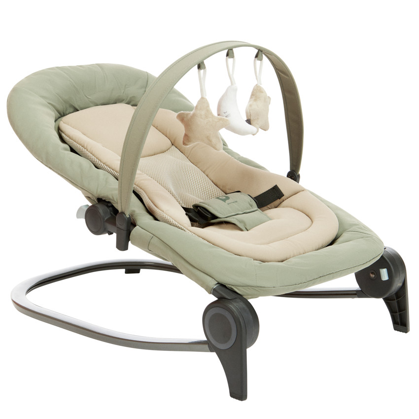 Transat Sluggy con arco de juegos caqui 