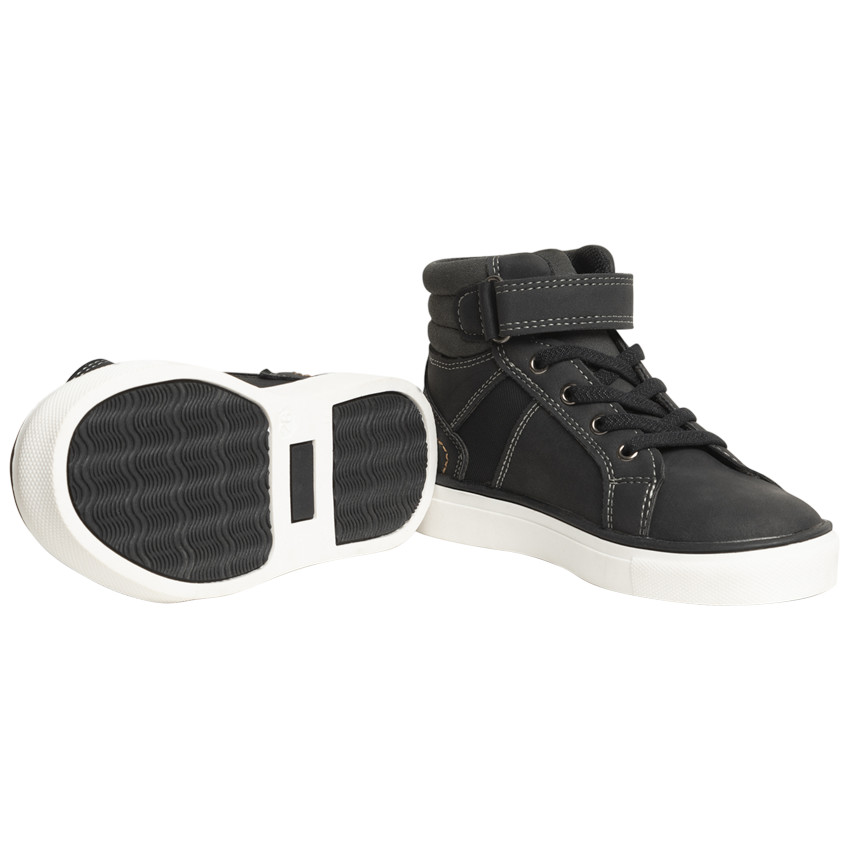 Botines negros con cordones y cierre de velcro para niño  Additional Botines negros con cordones y cierre de velcro para niño