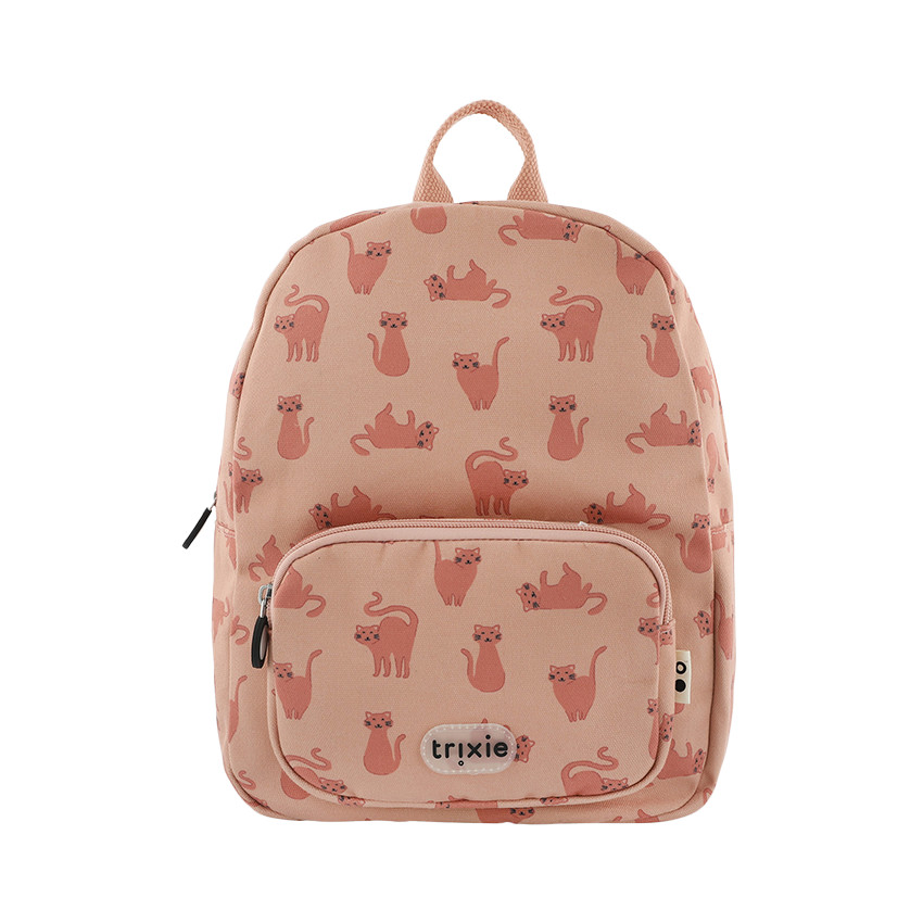 Mochila escolar mediana Charming Cat 7,5 L con correas ajustables para niños a partir de 3 años 