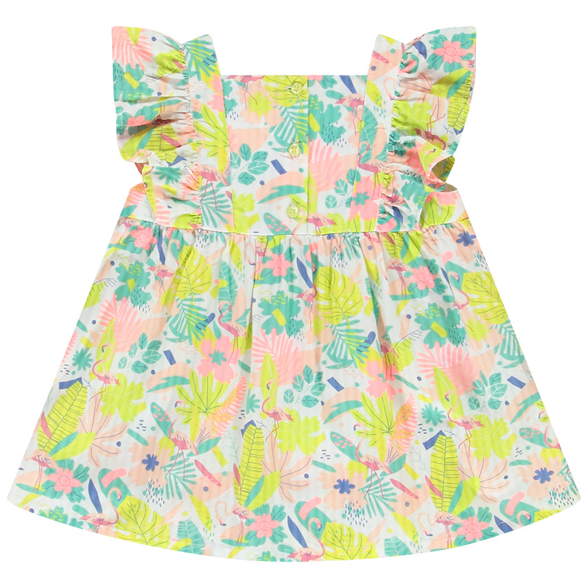 Túnica print hojas y flamencos  Additional Túnica print hojas y flamencos
