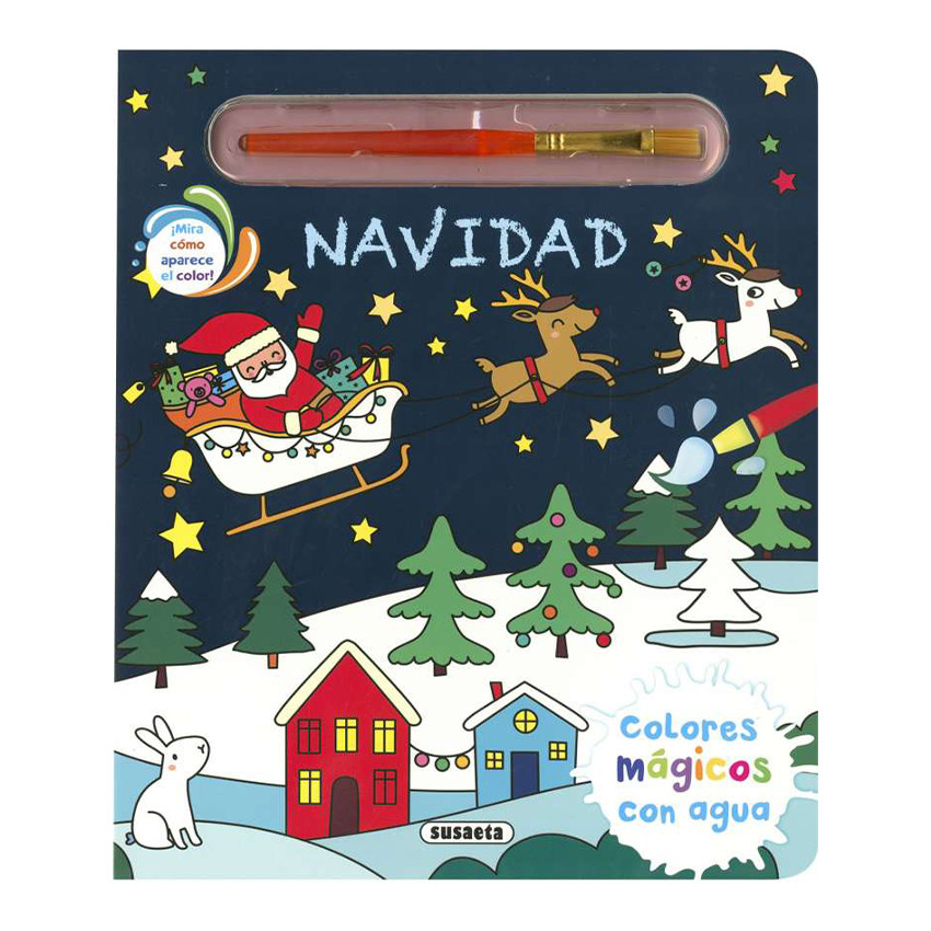Libro para colorear Navidad +4 años 