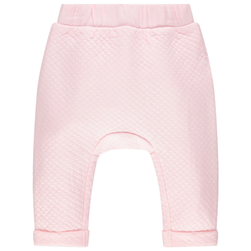 Pantalón de felpa con cruces 