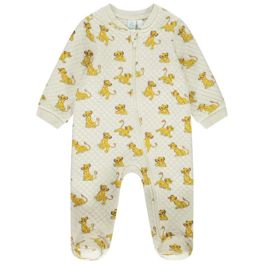 Pelele acolchado estampado Simba Disney para bebé niño 