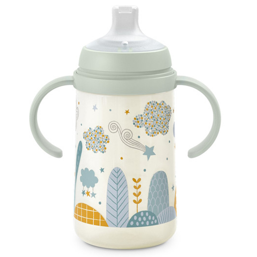 Vaso antigoteo Dreams con asas 270 ml azul 