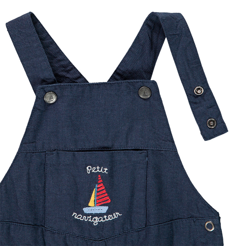 Peto corto motivo barco 