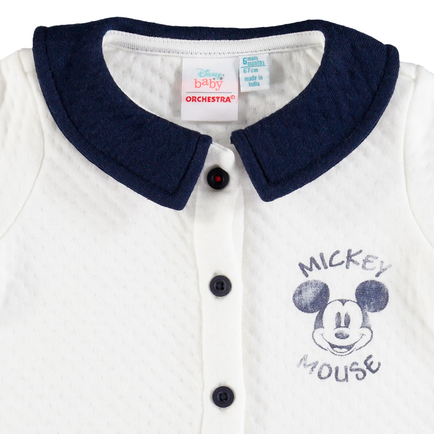 Combinaison longue en maille Mickey Disney 