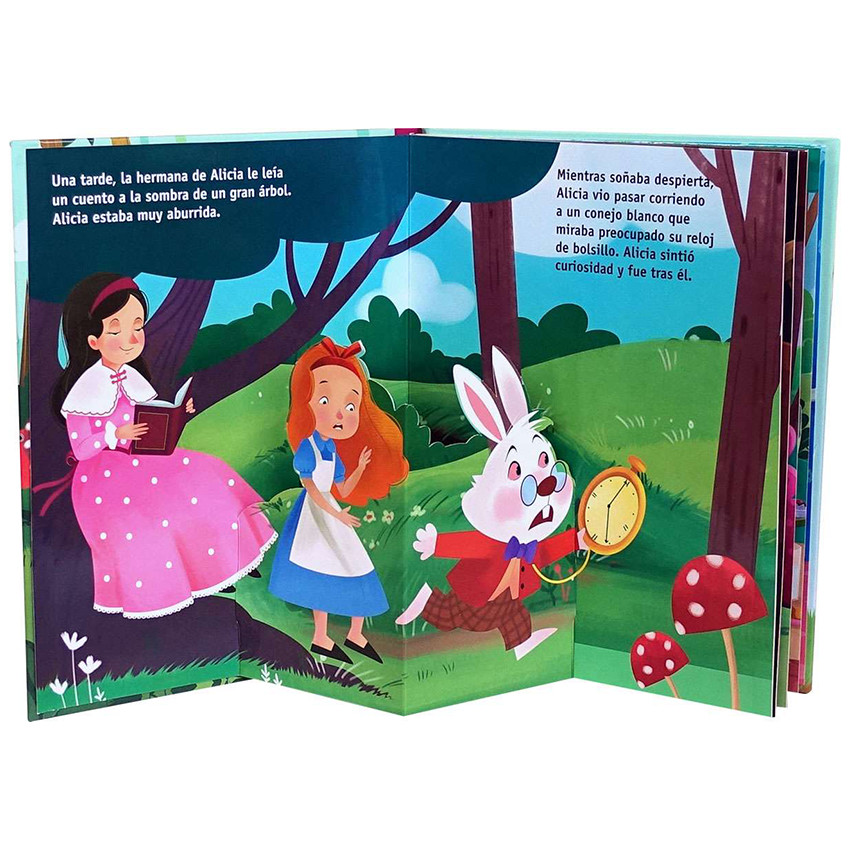 Libro Alicia en el País de las Maravillas pop-up +4 años 