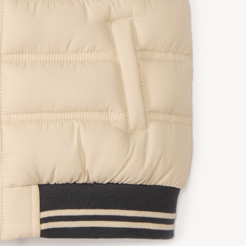 Chaleco acolchado liso para bebé niño 