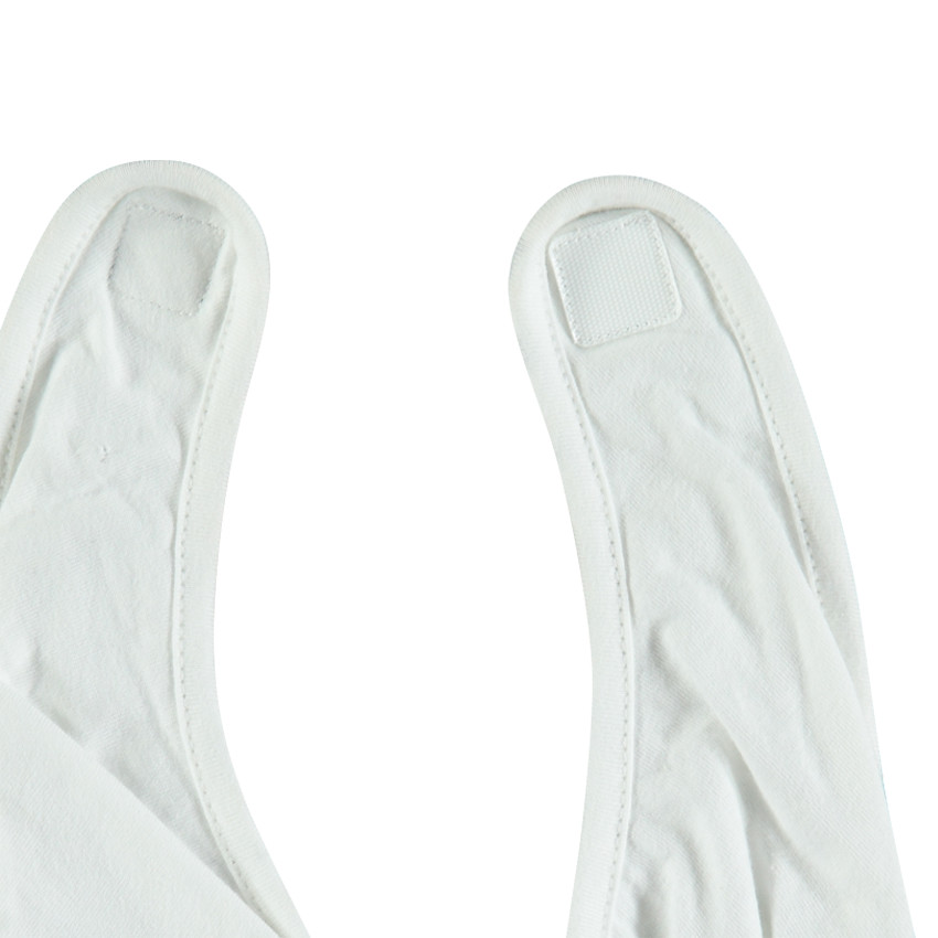 Babero de tejido de punto en forma de bandana con estampado 