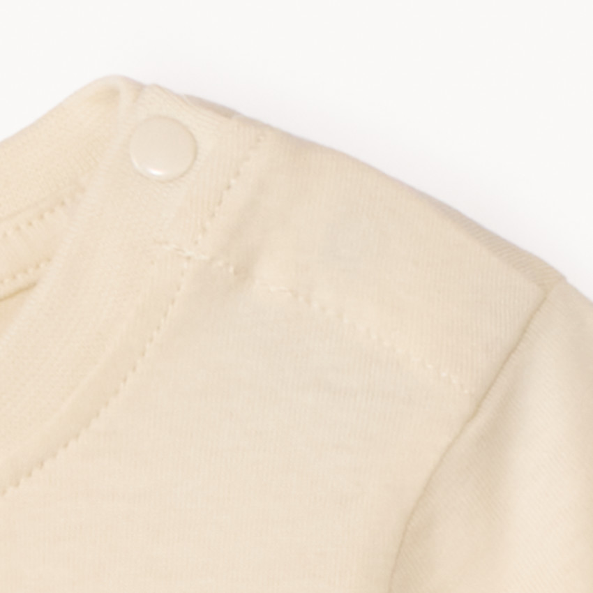 Camiseta de manga corta con estampado de osito para bebé niño 