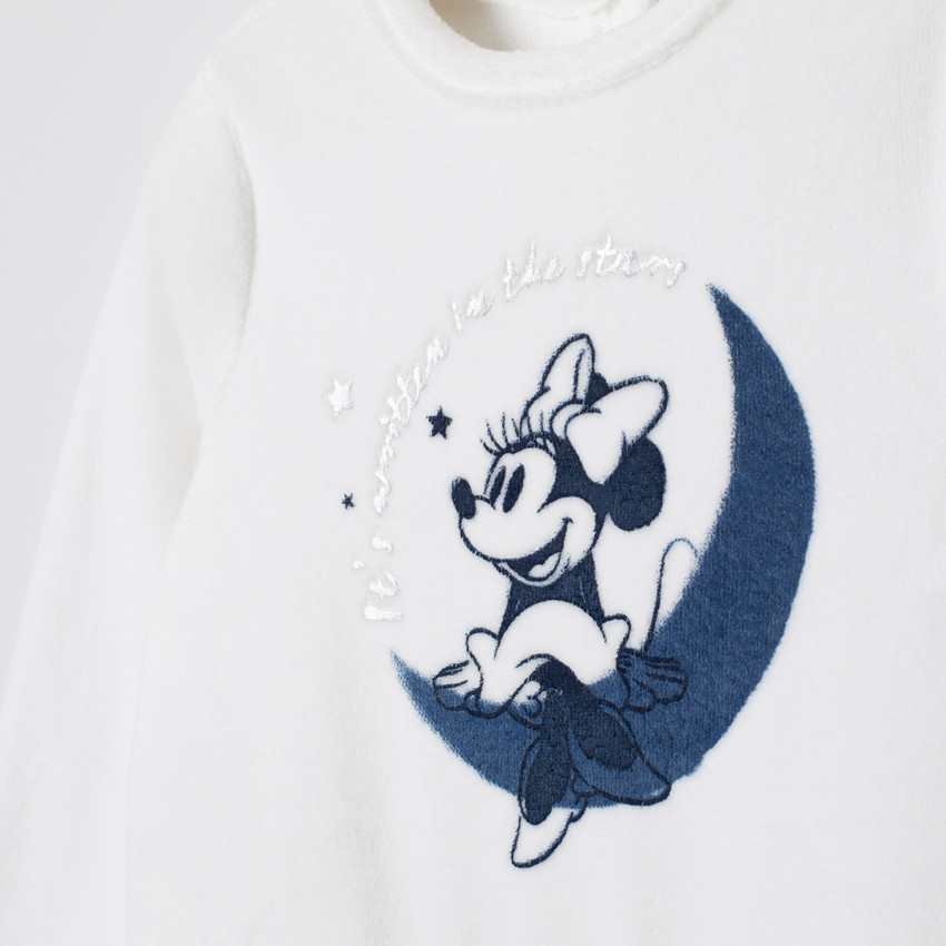 Pelele de terciopelo efecto 2 en 1 motivo  Minnie   Additional Pelele de terciopelo efecto 2 en 1 motivo  Minnie