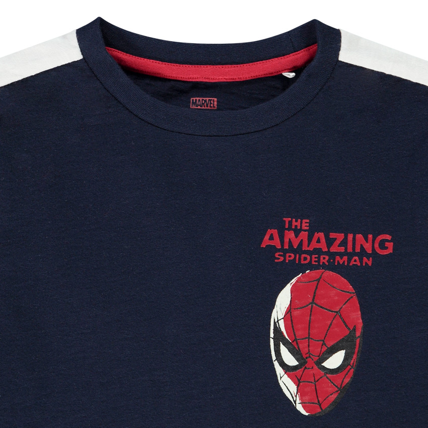 T-shirt manches longues tombantes en jersey print Spiderman Marvel Main T-shirt manches longues tombantes en jersey print Spiderman Marvel