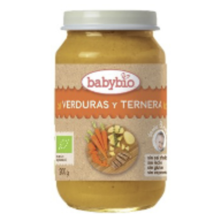 Babybio Menú Tradición Ternera 