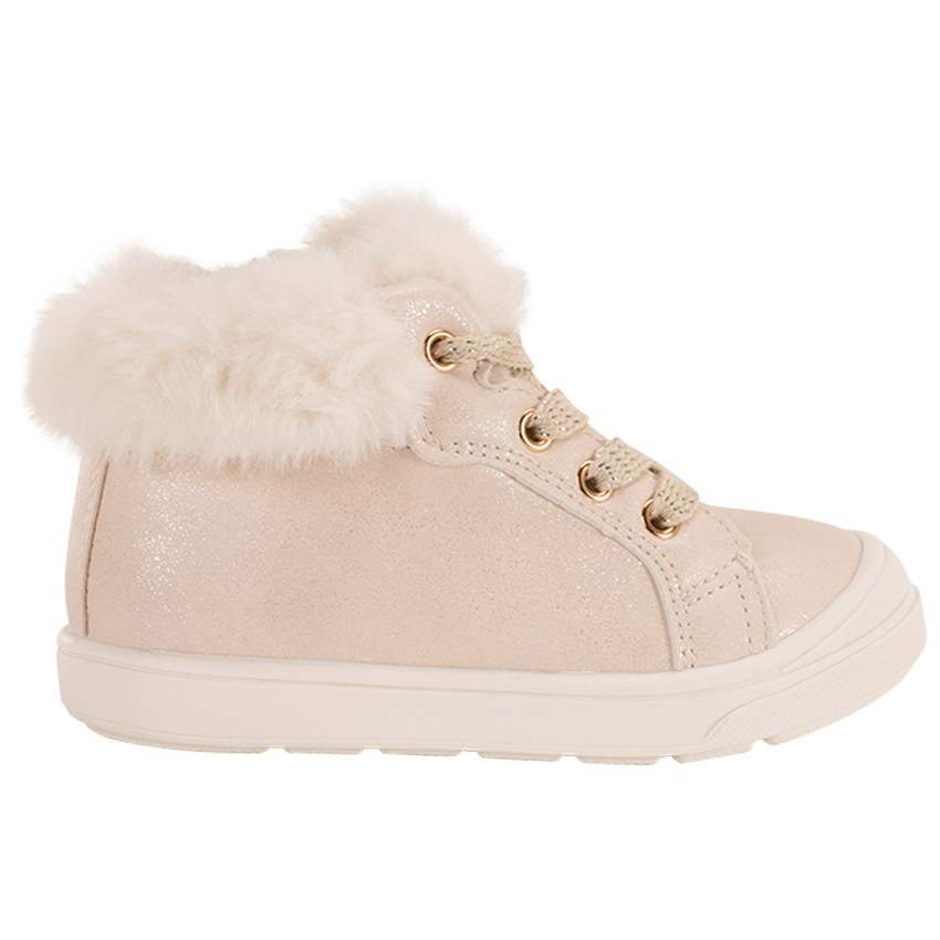 Bota best sale forrada niña