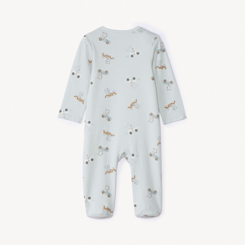 Pijama de cochecitos para bebé niño 