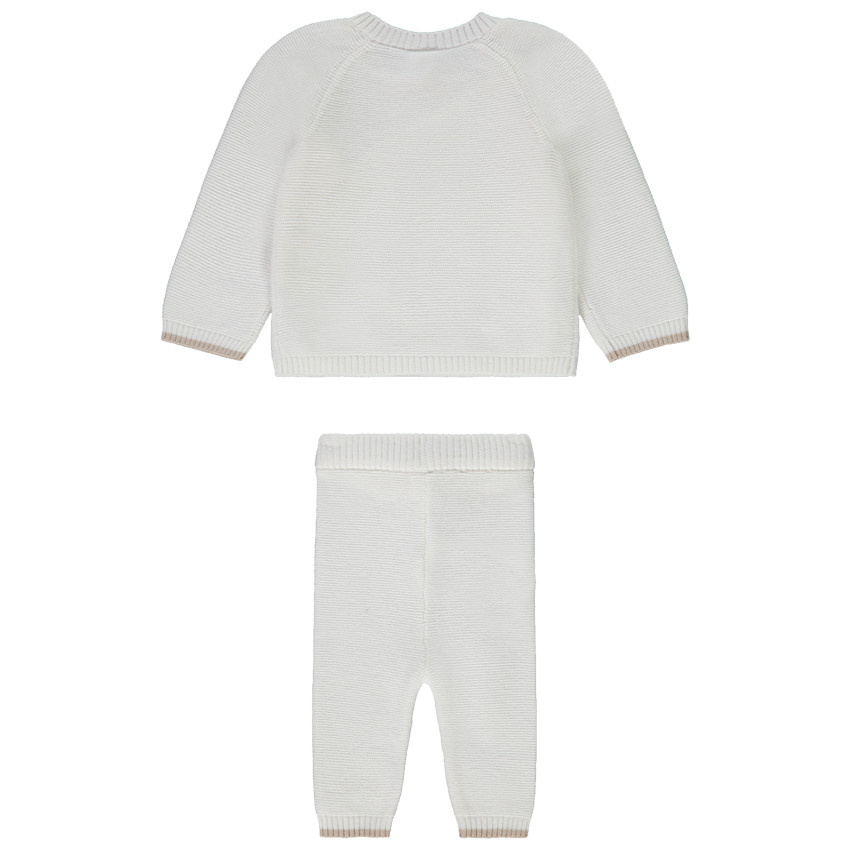 Conjunto de 2 piezas de punto bobo para bebé 