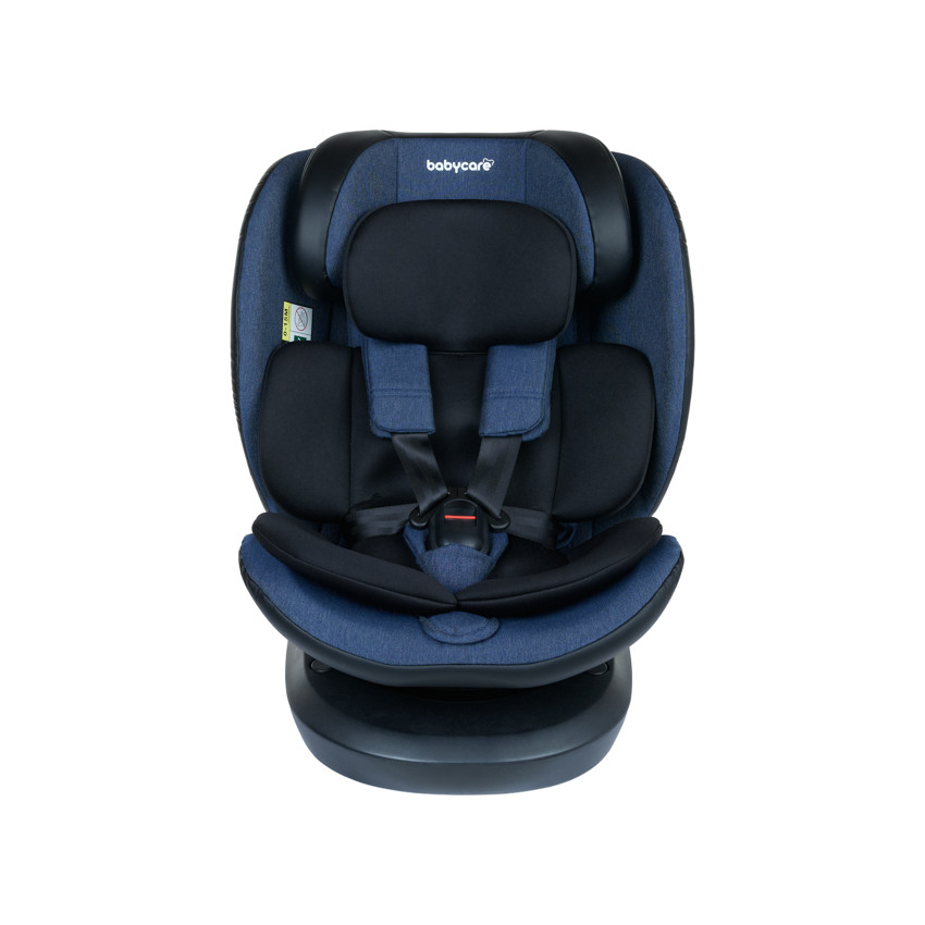 Silla de coche I Size 40 - 150 cm - Azul y Negro 