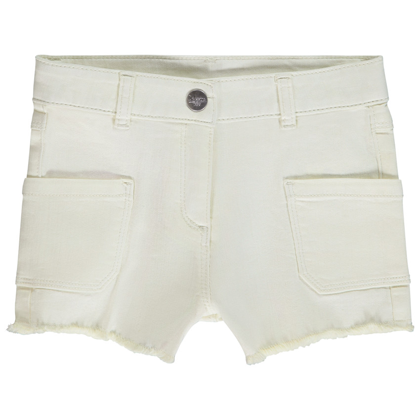 Short vaquero con bolsillos para niña 