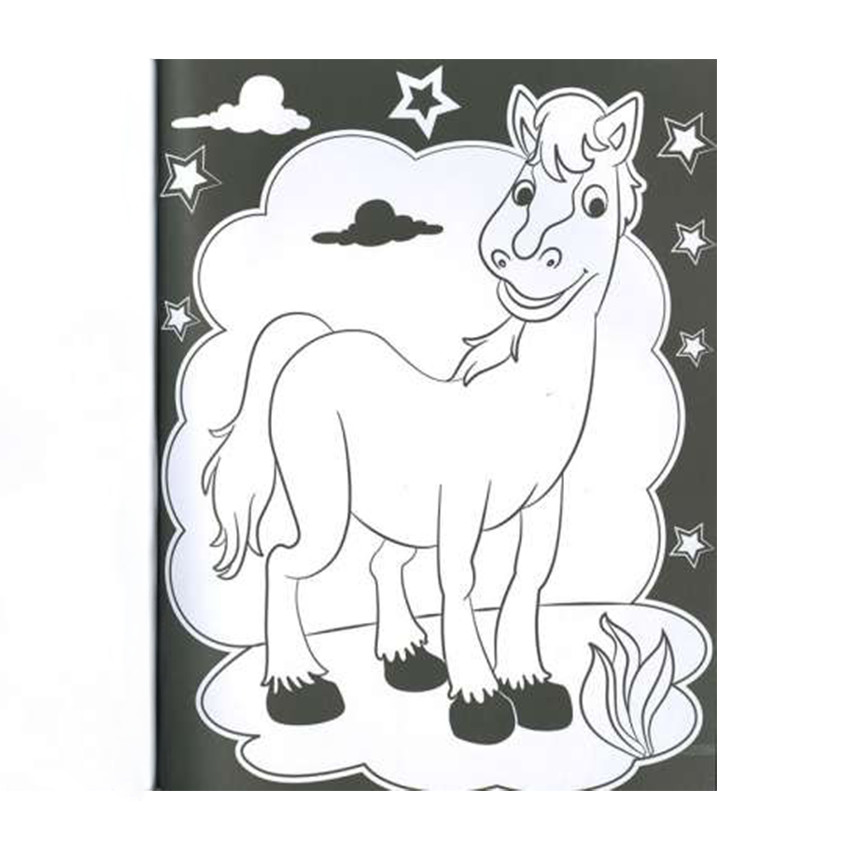 Libro para colorear La granja colección Rotuladores de néon +5 años 