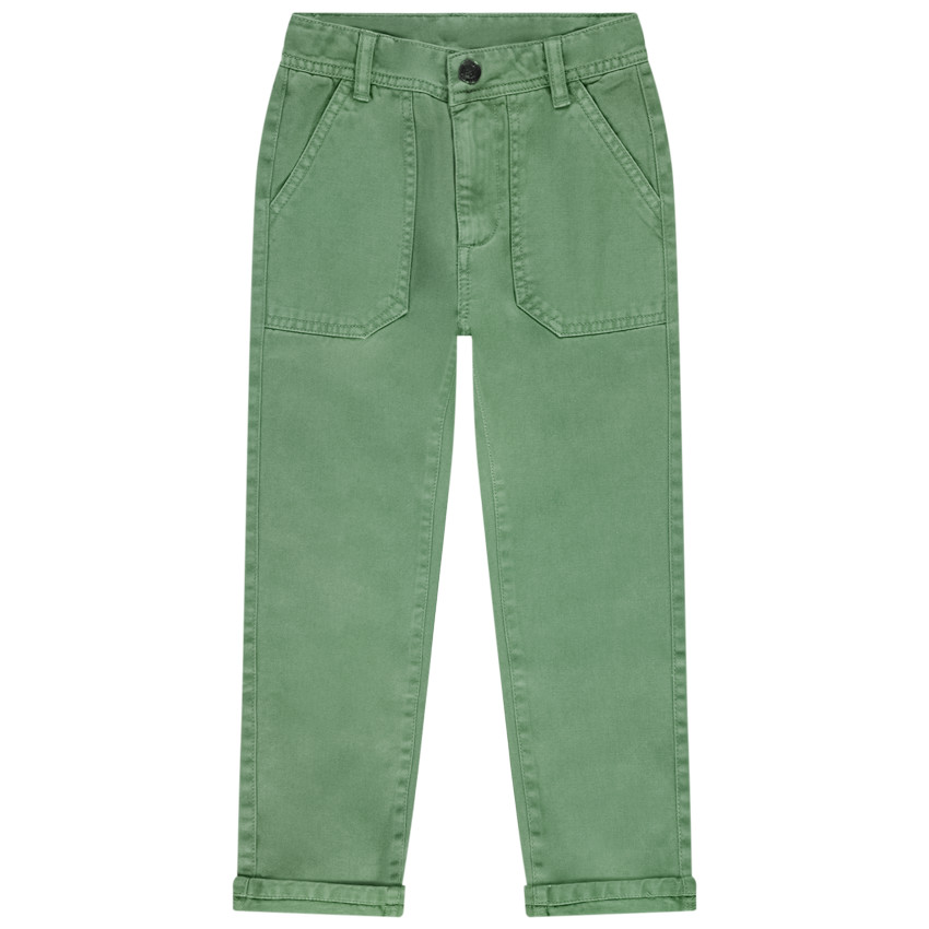 Pantalón ancho de sarga para niño 