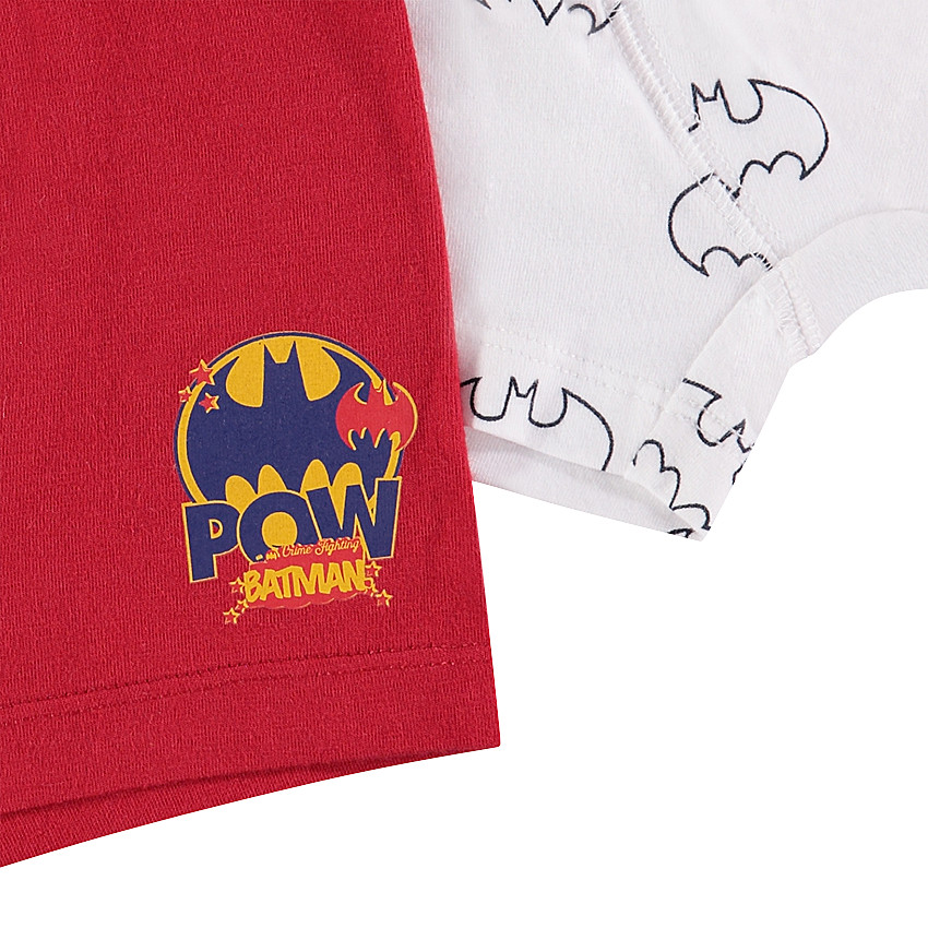 Pack de 2 bóxers de algodón Batman para niño.  Additional Pack de 2 bóxers de algodón Batman para niño.