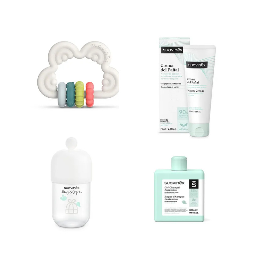 Set artículos cosmética para bebé y maleta metálica Dreams azul  Additional Set artículos cosmética para bebé y maleta metálica Dreams azul