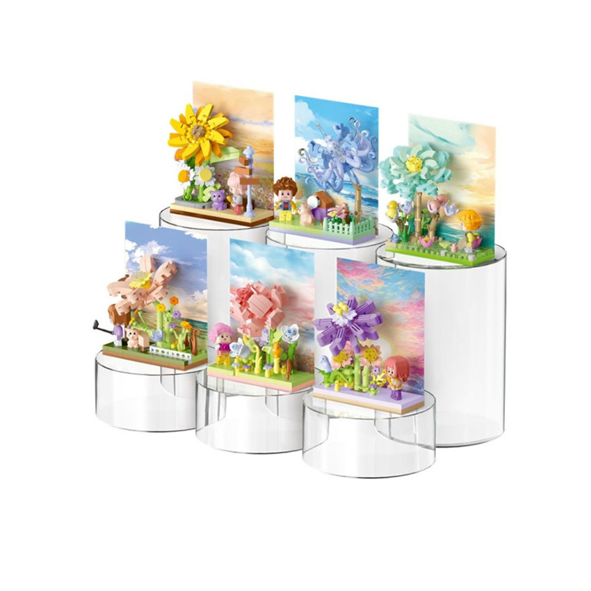 Juego de construcción Escenas Flower Series + 6 años (modelo aleatorio) 