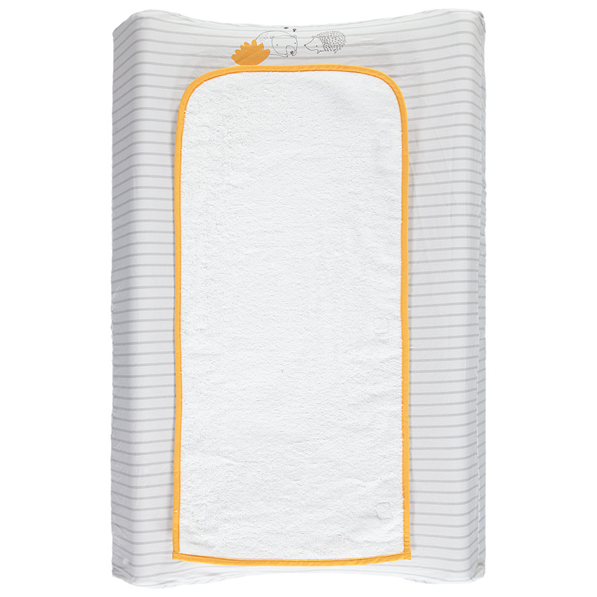 Funda para colchón cambiador de popelina - Nos Pequeños Amigos 