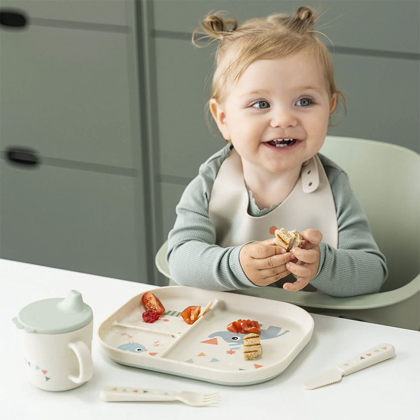 Plato bebé con compartimentos Celebration arena 