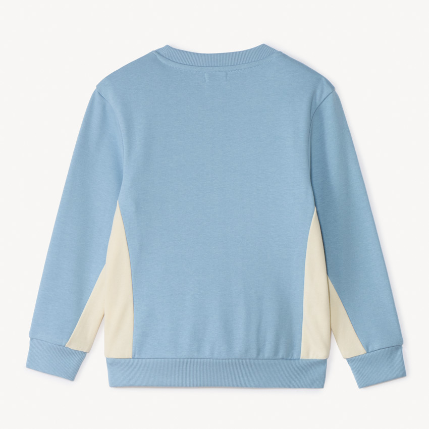 Sudadera de felpa con paneles para niño 