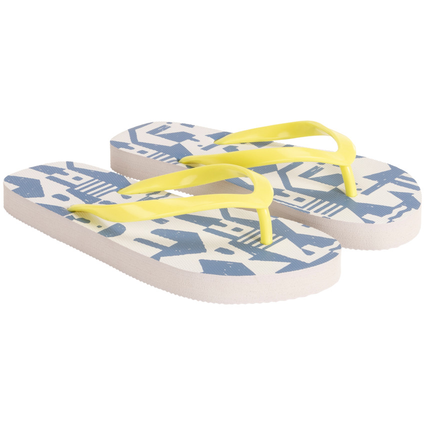 Chanclas con estampado abstracto para niño con correa según la edad 