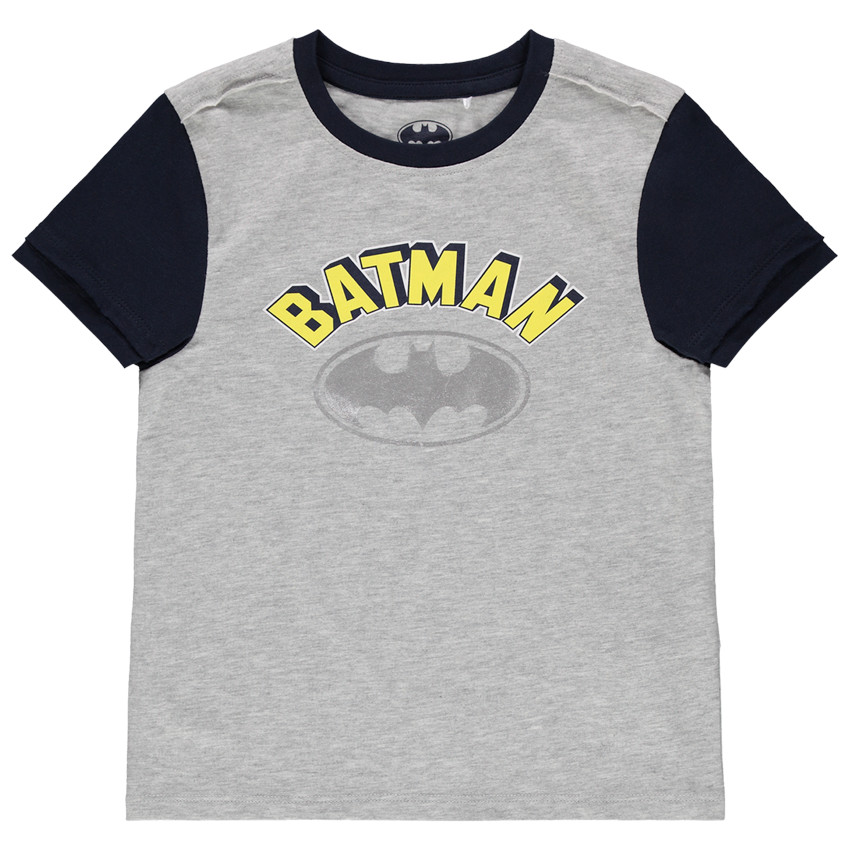 camiseta mangas cortas en jersey print Batman 