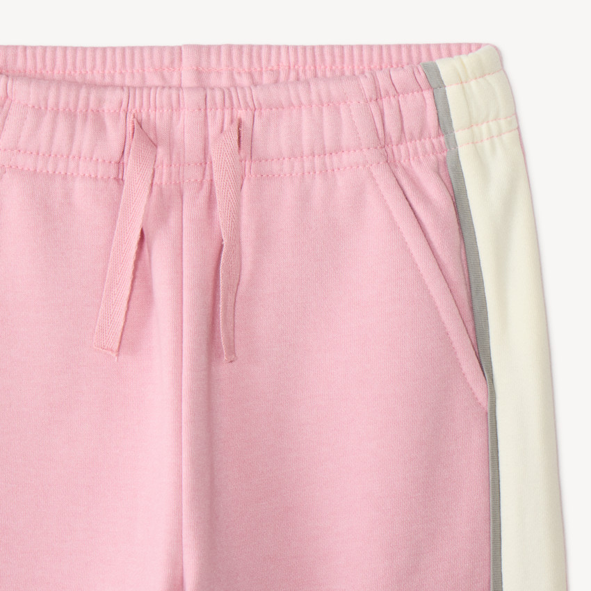 Conjunto de chándal para niña bicolor con brillos 