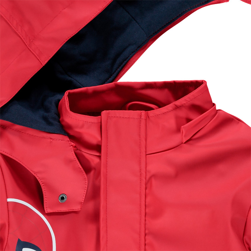 Cortavientos de goma bicolor con estampado de Spiderman 