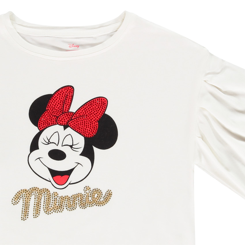 Camiseta de manga larga con estampado de Minnie Disney para niña Main Camiseta de manga larga con estampado de Minnie Disney para niña