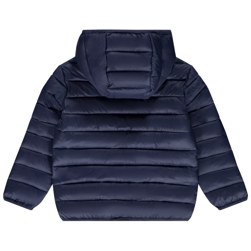 Chaqueta ligera con capucha bicolor para niño 