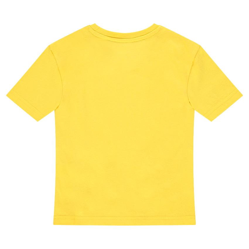 Camiseta amarilla de manga corta y punto con mensaje de lentejuelas mágicas  Additional Camiseta amarilla de manga corta y punto con mensaje de lentejuelas mágicas