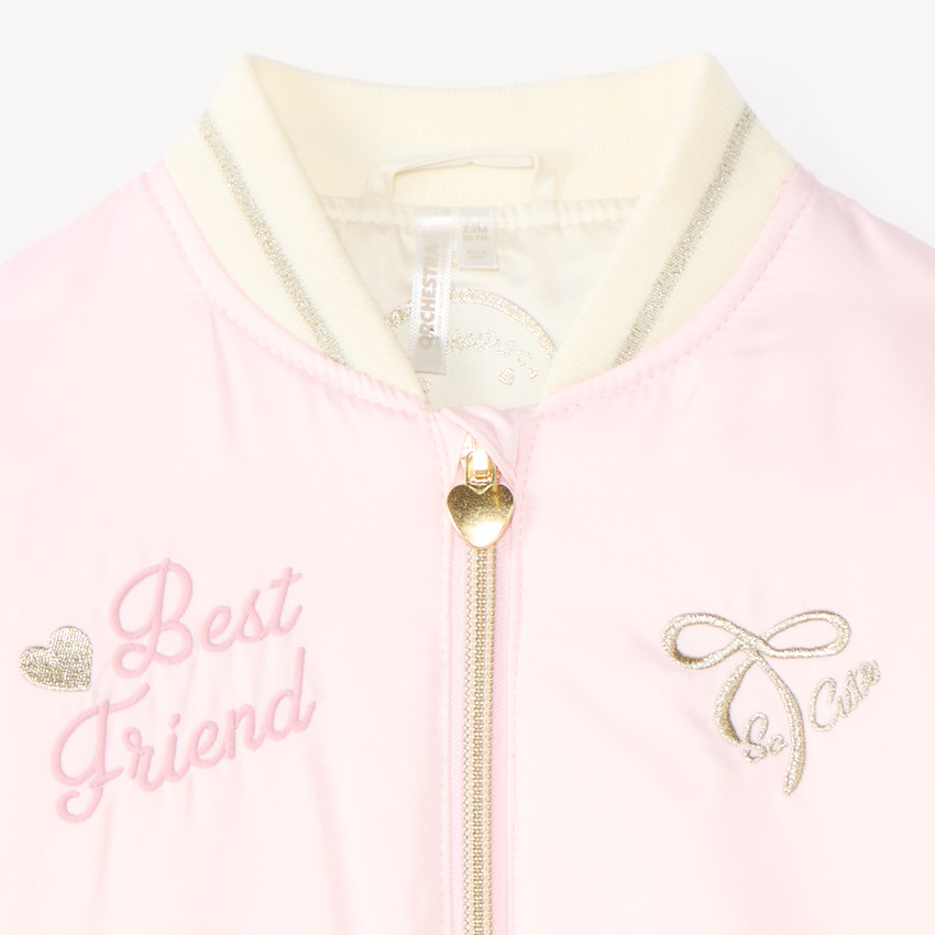 Chaqueta teddy para bebé niña 