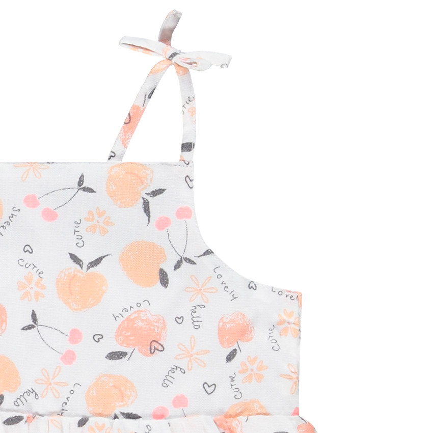 Vestido tirantes estampado melocotones - "Sweety peach"  Additional Vestido tirantes estampado melocotones - "Sweety peach"