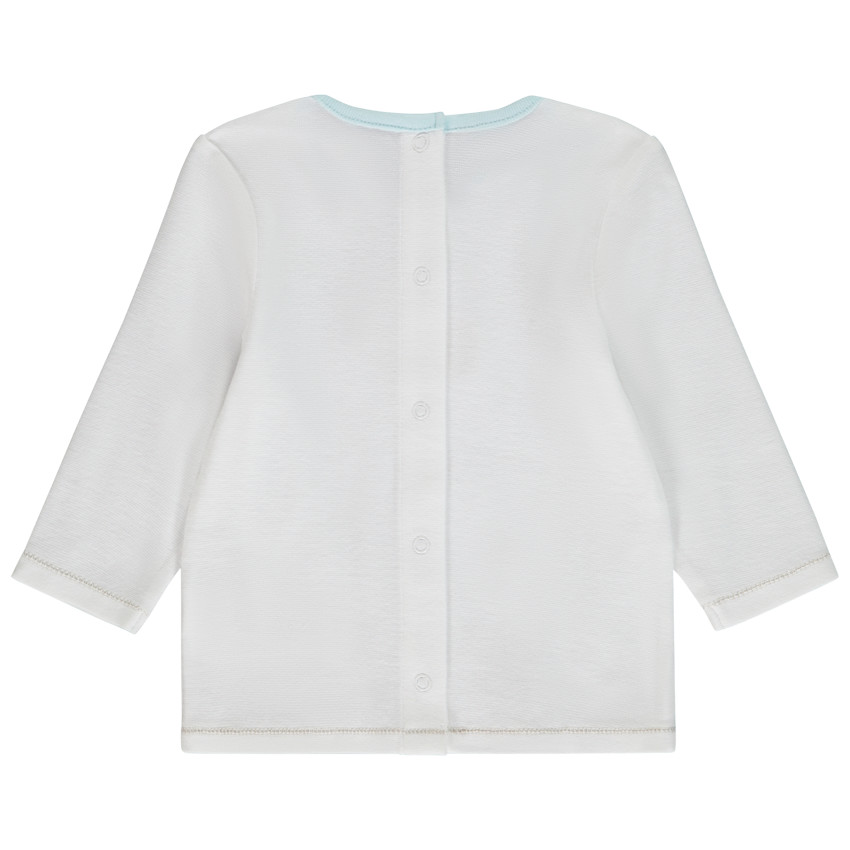 Set pijama 2 piezas puff print helado con purpurina para bebé niña 